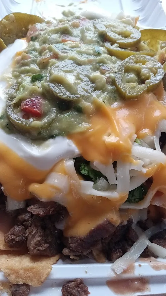 Nacho Fries with Meat with Meat